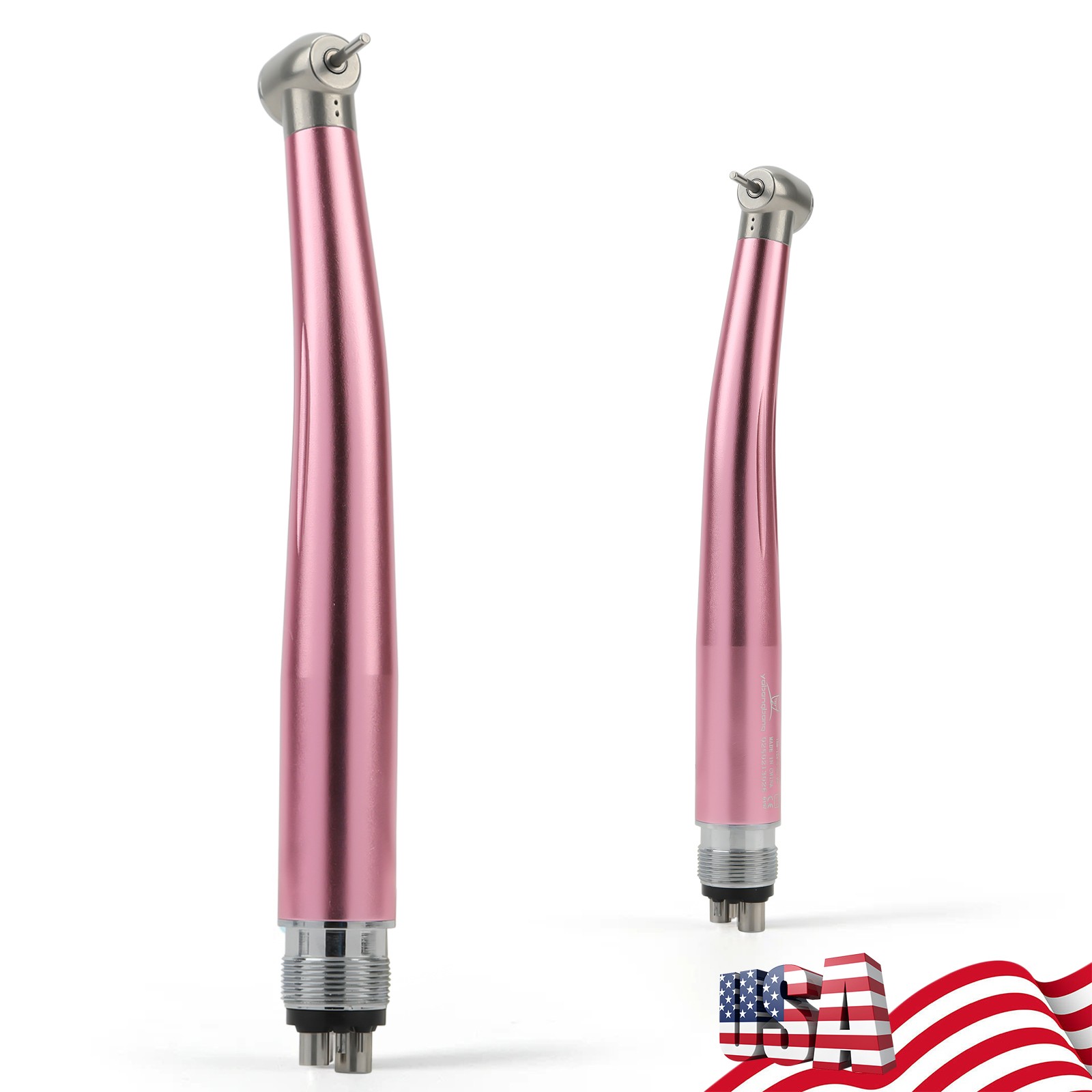 Dental Fast High Speed Handpiece Air Turbine Push Button 4Hole NSK Style Color