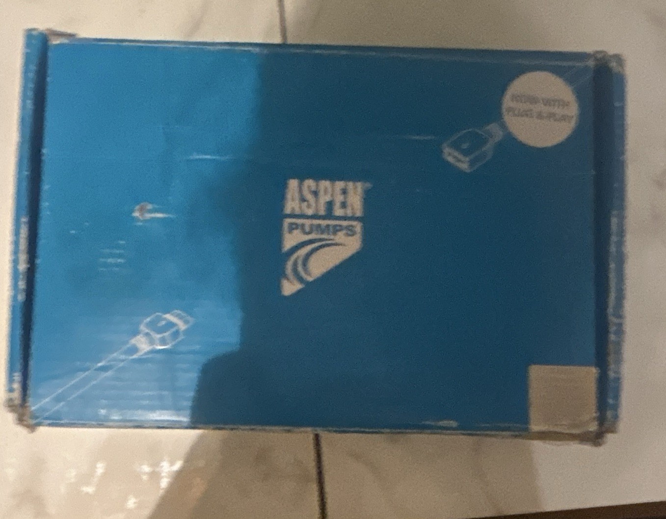 Aspen Pumps Mini Aqua Ultra Quiet Condensate Pump 230V 0.1A 83809 Blue