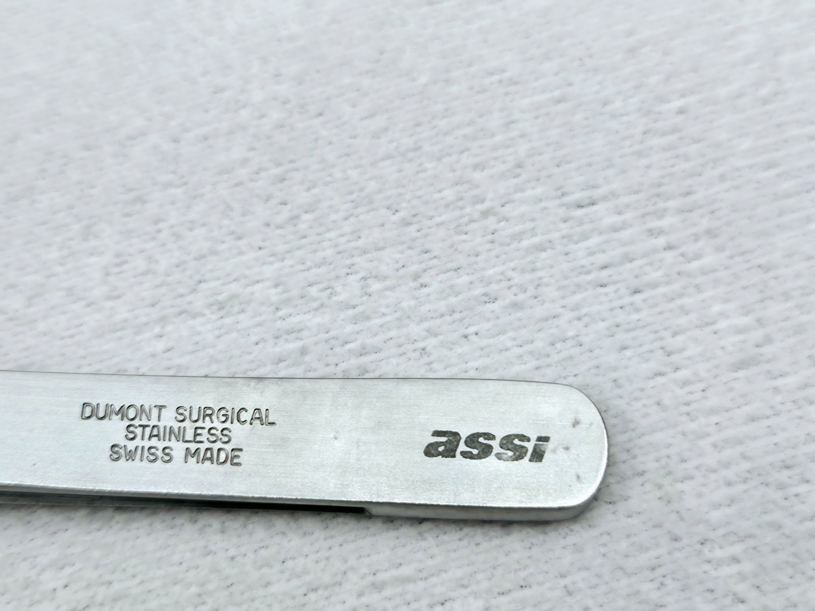 ASSI D-5A Vessel Dilator Forceps, .03mm Tip, 4.25″ – Ultrasonic Cleaned