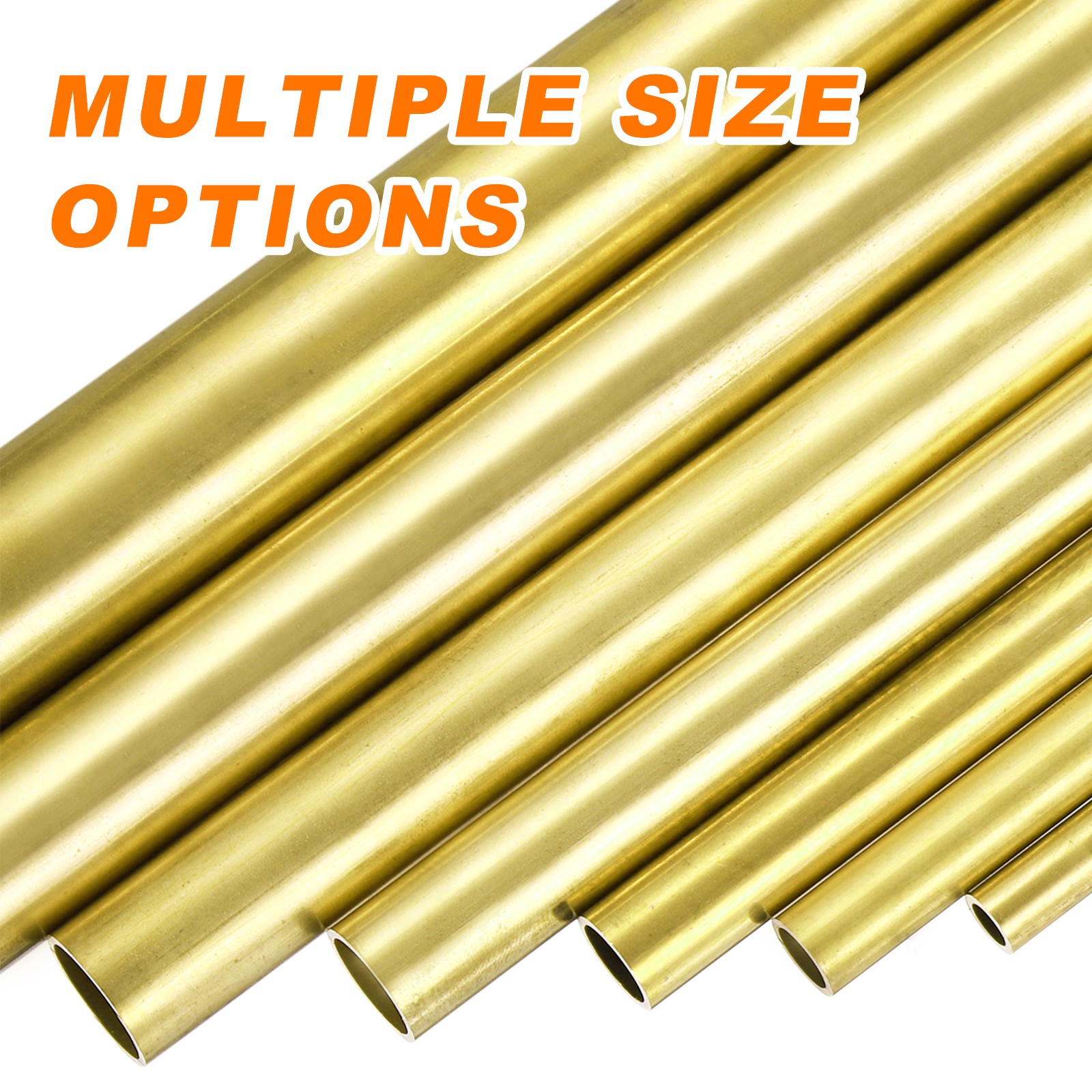 13mm OD x 0.5mm Wall Thickness x 406mm(16″) Length Copper Round Tube