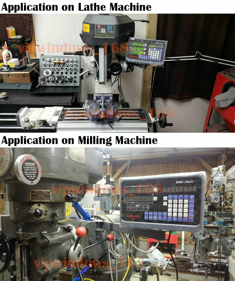 1/5um Linear Scale Sensor 2/3/4 Axis Digital Readout DRO Display for Mill Lathe
