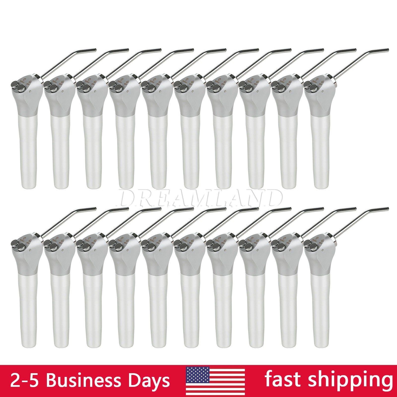 1-20pcs Dental Air Water Spray Triple Syringe with Nozzles/Tips/Tubes da