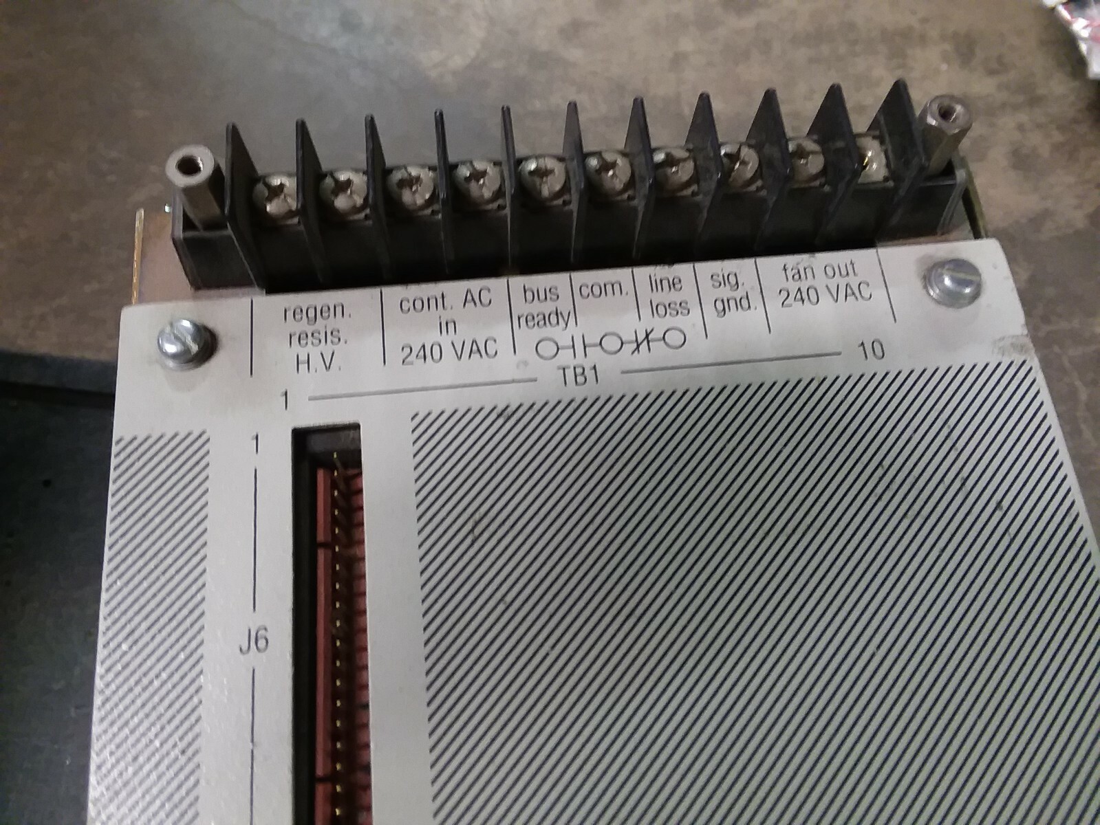GETTYS PS15B-510 AC Servo Power Supply Input 240 Vac