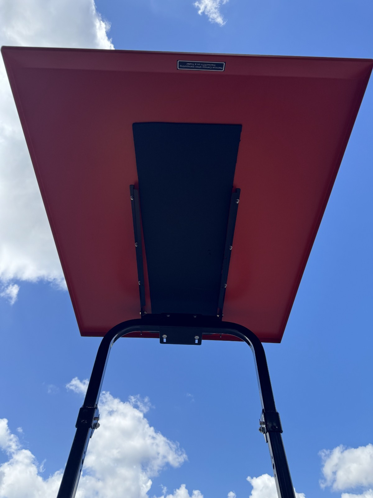 Tractor Canopy (59″ x 43″) for L & M Series Kubota Orange – Top Mount