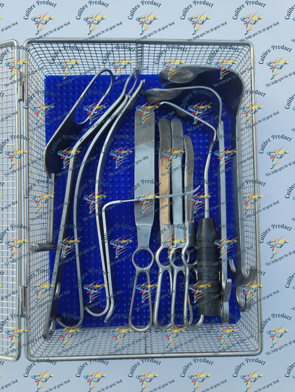 Shoulder Retractor Surgery Set of 13 With Sterlize Mesh Box Orthopedic