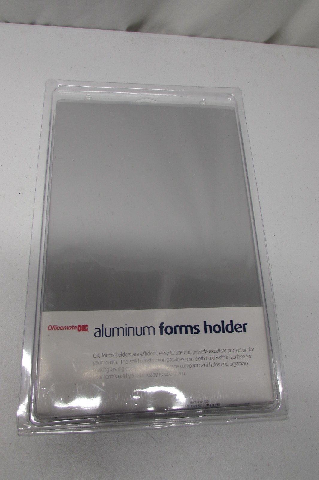 Officemate Aluminum Forms Storage Clipboard, 8.5 x 12 Inch (83200)
