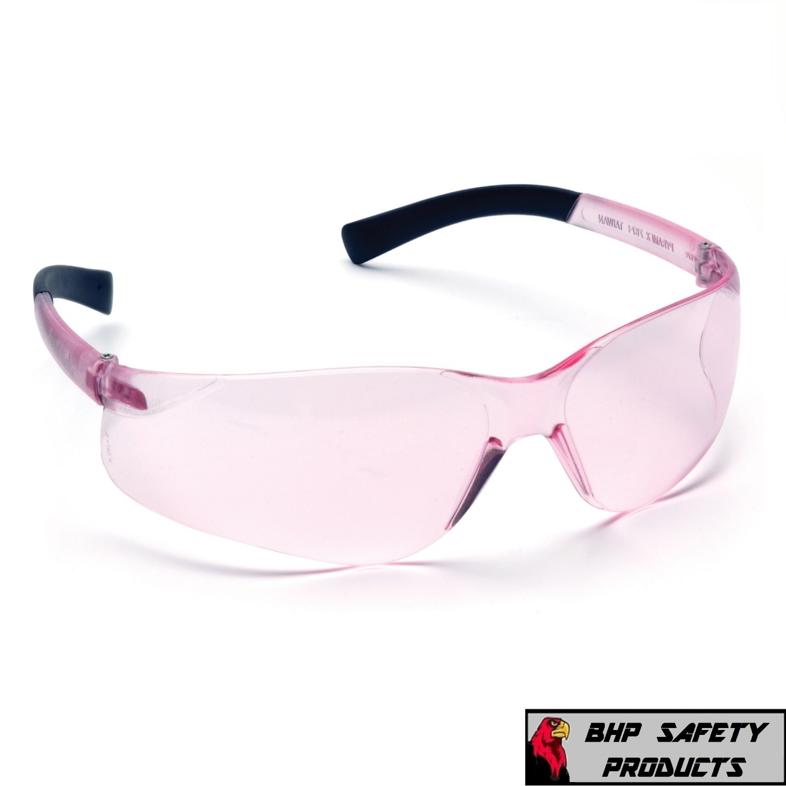 PYRAMEX MINI ZTEK PINK LENS SIZE SMALL SAFETY GLASSES S2517SN WOMEN KIDS Z87+