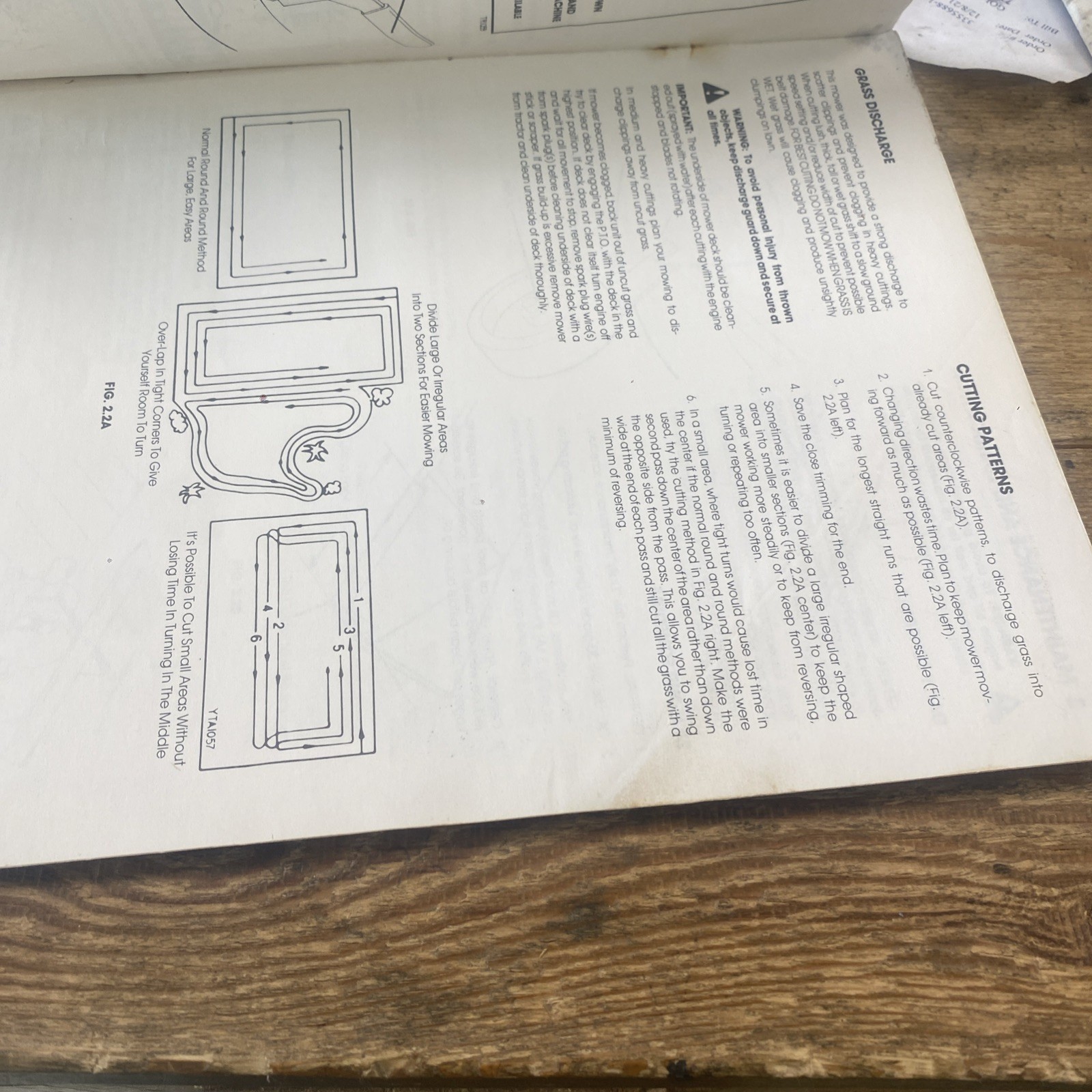 Ford 38″ Mower Attachment Model 09GN3697 Operator’s Manual Tractor Guide