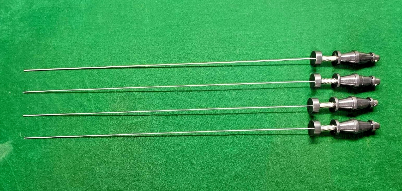 4pc Hysteroscopy PCNL Tripronge Forceps 3FR 40cm Reusable Surgical Instruments