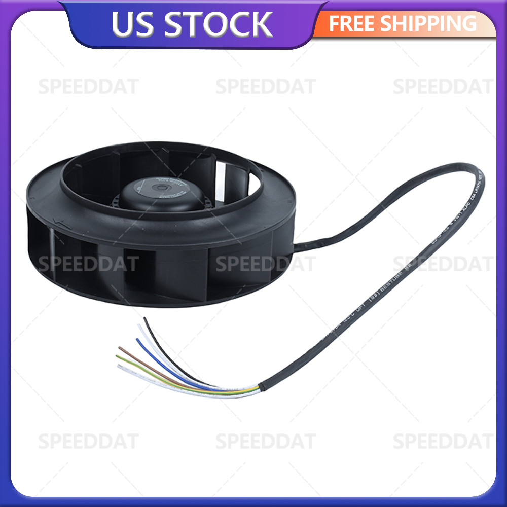 Fit Ebmpapst AC 400V 130W 0.22A 50Hz 220MM 2450RPM Cooling Fan R2D220-RB14-09