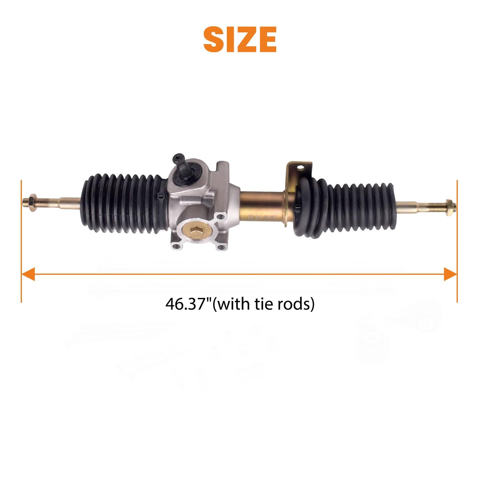 Steering Rack Pinion Tie Rod Ends Polaris RZR S 800 EFI/RZR 4 800 EFI 2009-2014