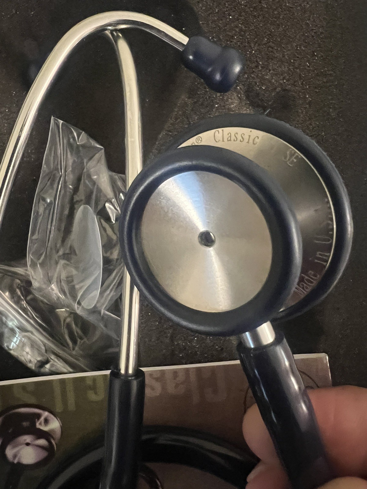 Cardiology SE II Monitoring Stethoscope Littmann Blue Open Box Free Shipping