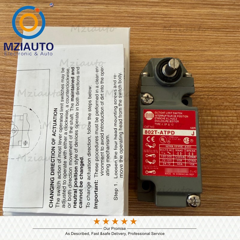 For Allen Bradley 802T-ATPD Metal Plug-In Oil Tight Limit Switch 802TATPD USA