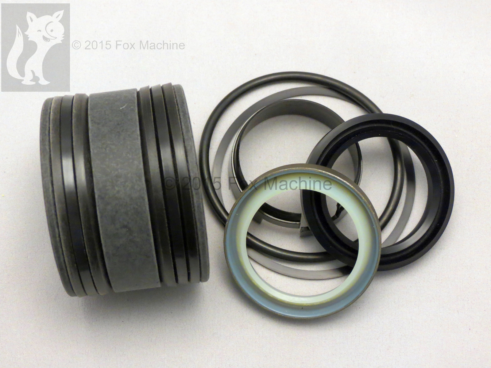 Seal Kit for Case 580CK Model 33 Loader Lift Cylinder Snap in OR Press in wiper