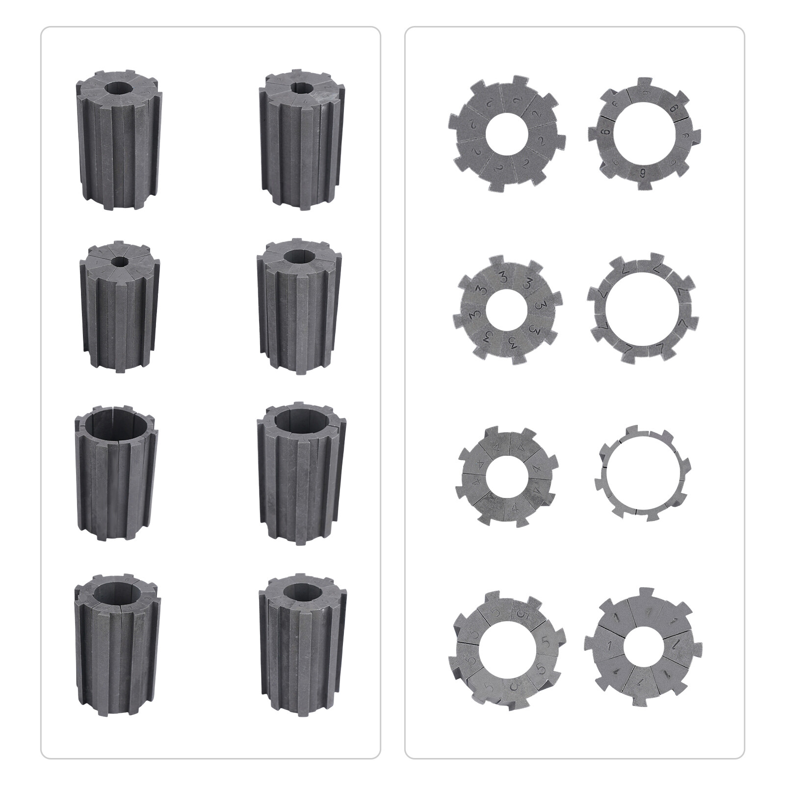 Manual Hydraulic Hose Crimper Pipe Clamping Machine With 8 Sets Dies 10mm-31mm