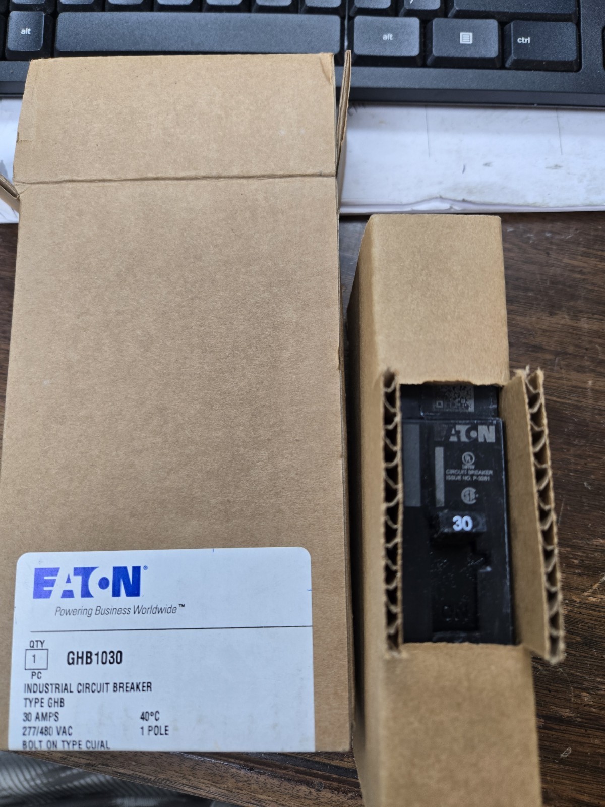 GHB1030 EATON NEW IN BOXES (17 AVAILABLE) NEW SYTLE FREE SHIPPING