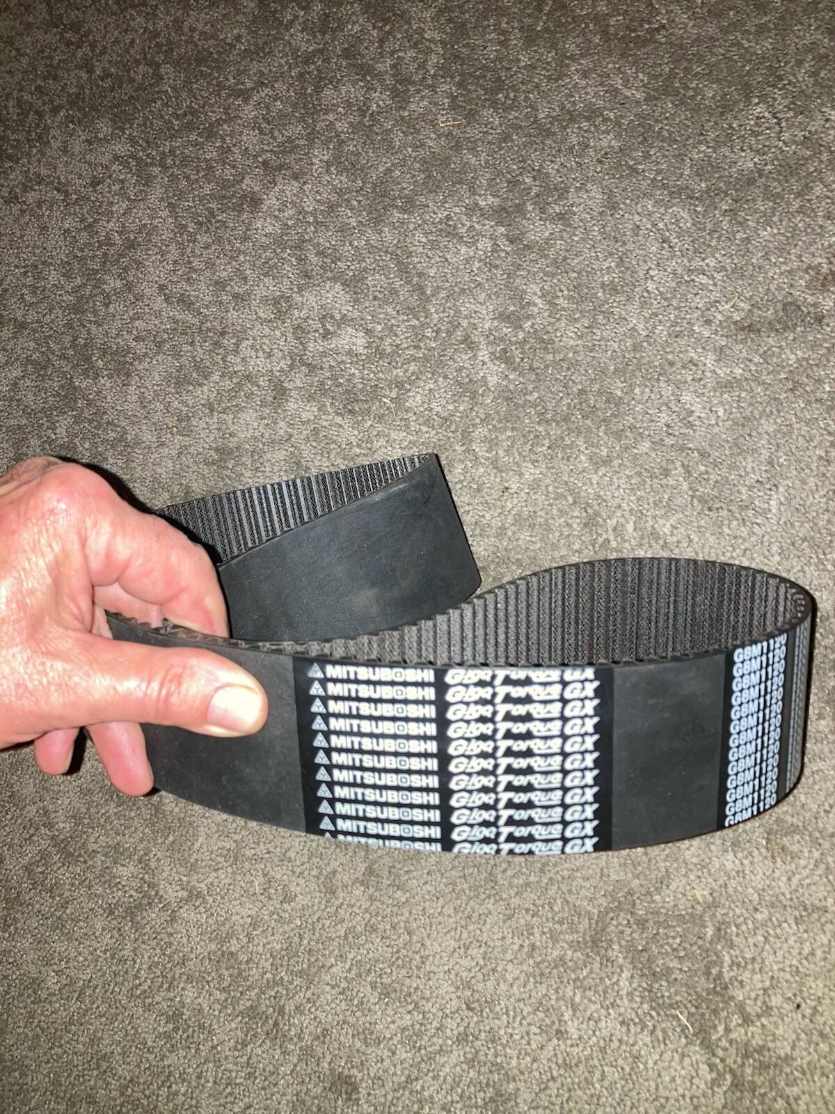 Mitsubishi Giga Torque Poly Chain Belt 1120MM LONG, 8MM PITCH, Approx. 62MM WIDE