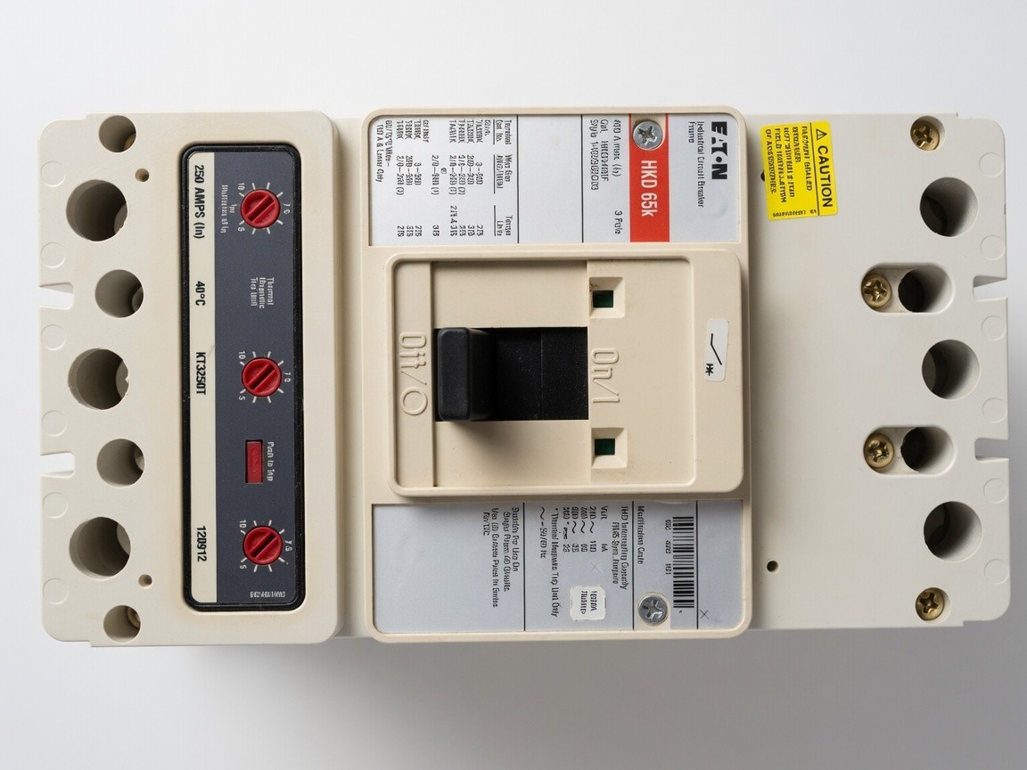 Eaton HKD3400F 3P 400A Frame + KT3250T 250A Thermal Magnetic Trip Unit HKD 65k