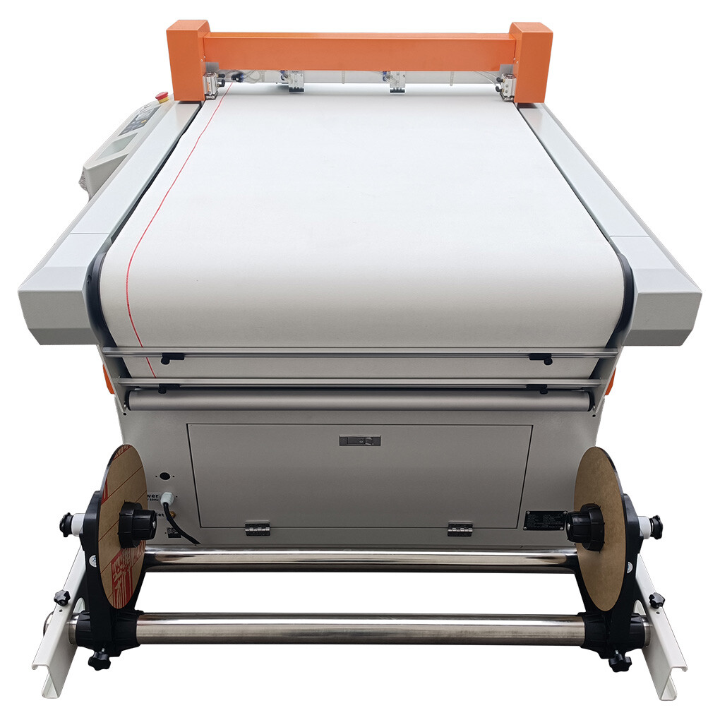CALCA 60x90cm Auto Fed Flatbed Digital Roll Cutter For DTF Printing Film Pickup