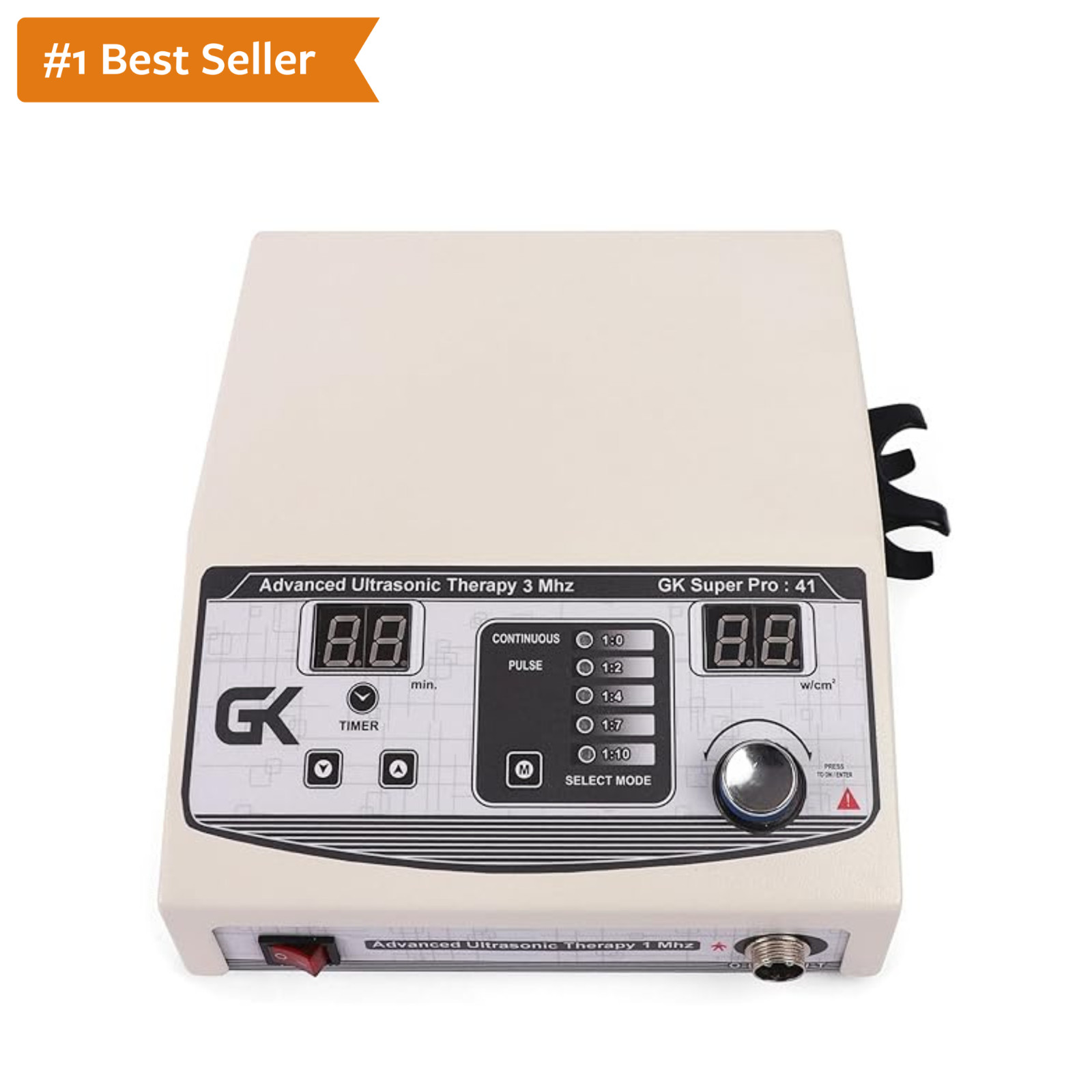 Super Pro Ultrasound Therapy Machine Ultrasound Physiotherapy Massager 3MHz Unit
