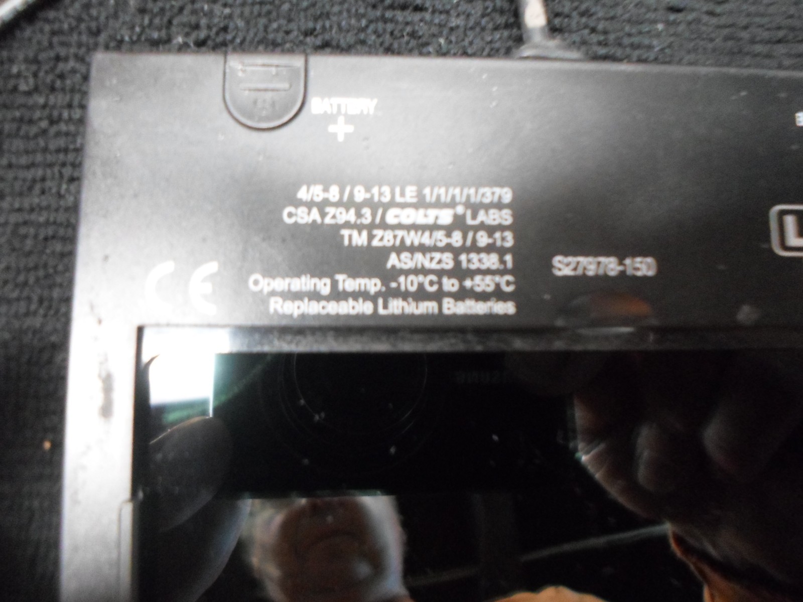 Lincoln Electric 2450 Series Auto-Darkening Welding Cartridge Preowned ~Tested ~
