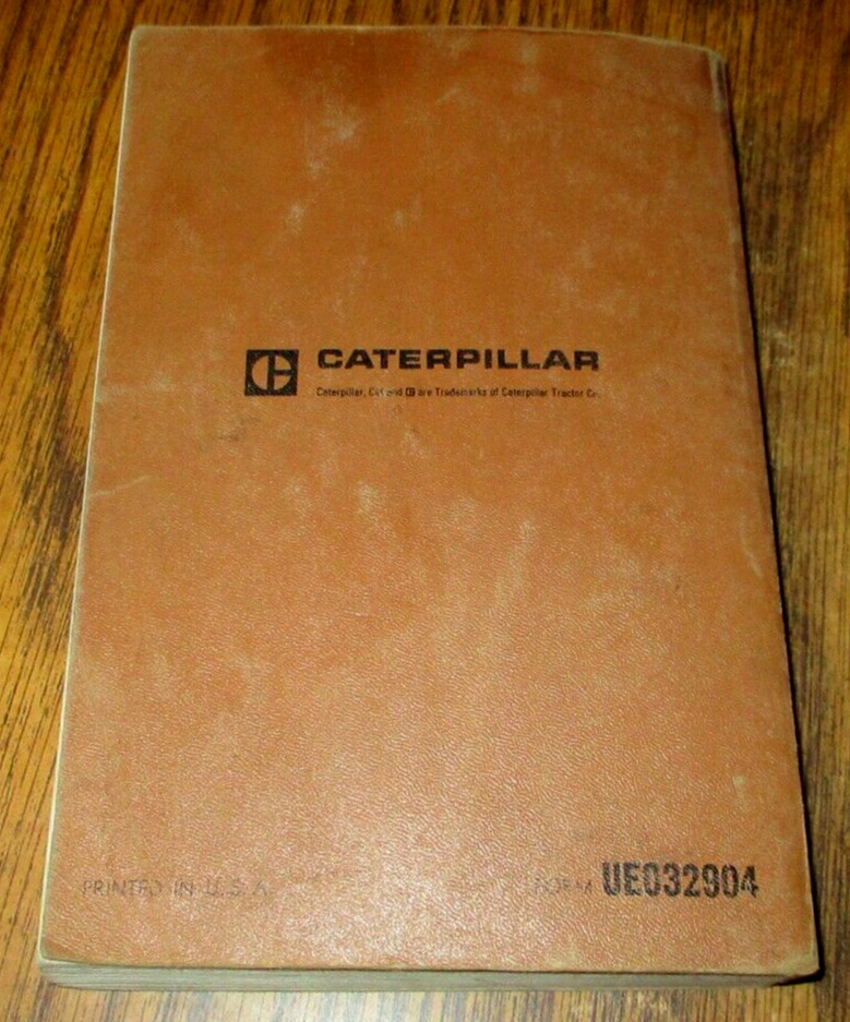 Caterpillar D375 Engine Parts Book Catalog Manual s/n 4381 to 4381226 Inclusive