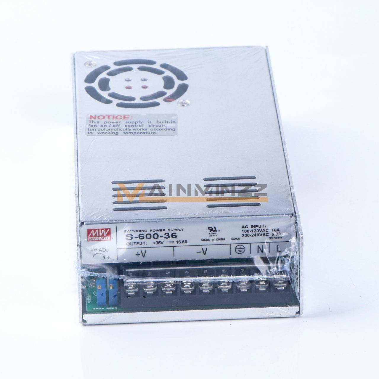 1PCS New S-600-36 36V 16.6A switching power supply