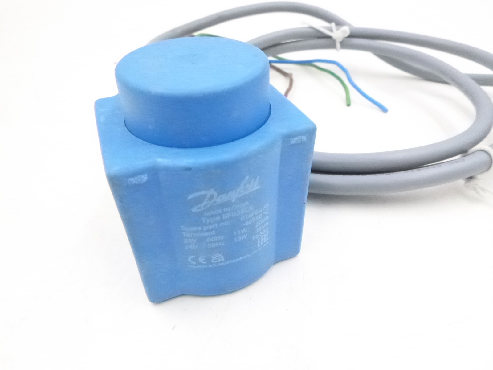Danfoss Solenoid Coil Cable BF024CS 24V 1.5 m for K3 K3B Model