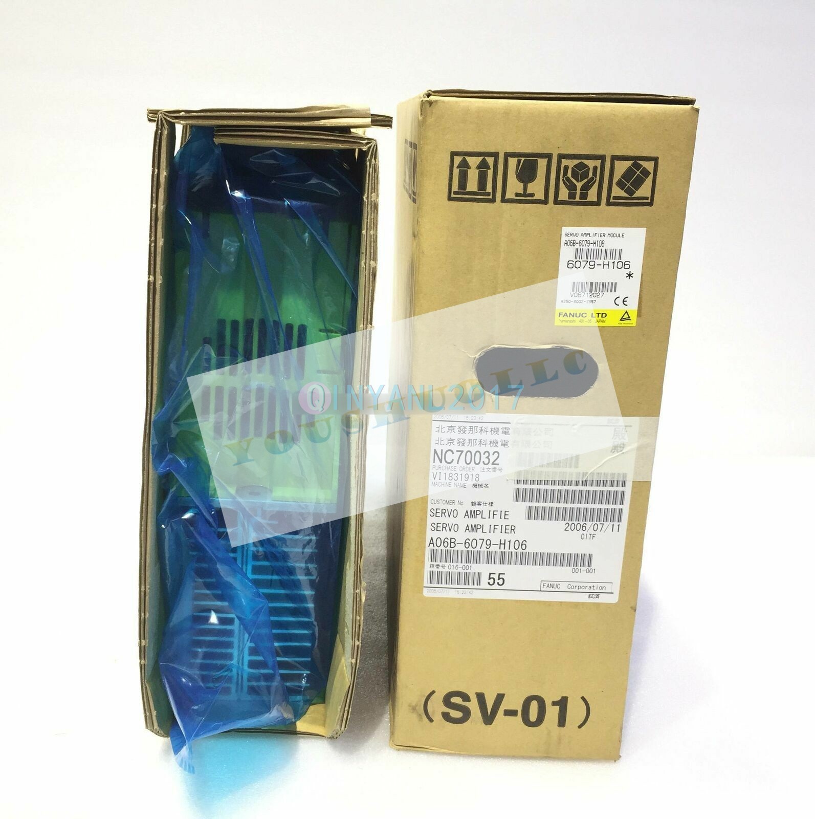 1PCS Fanuc Servo Drive A06B-6079-H106 NEW