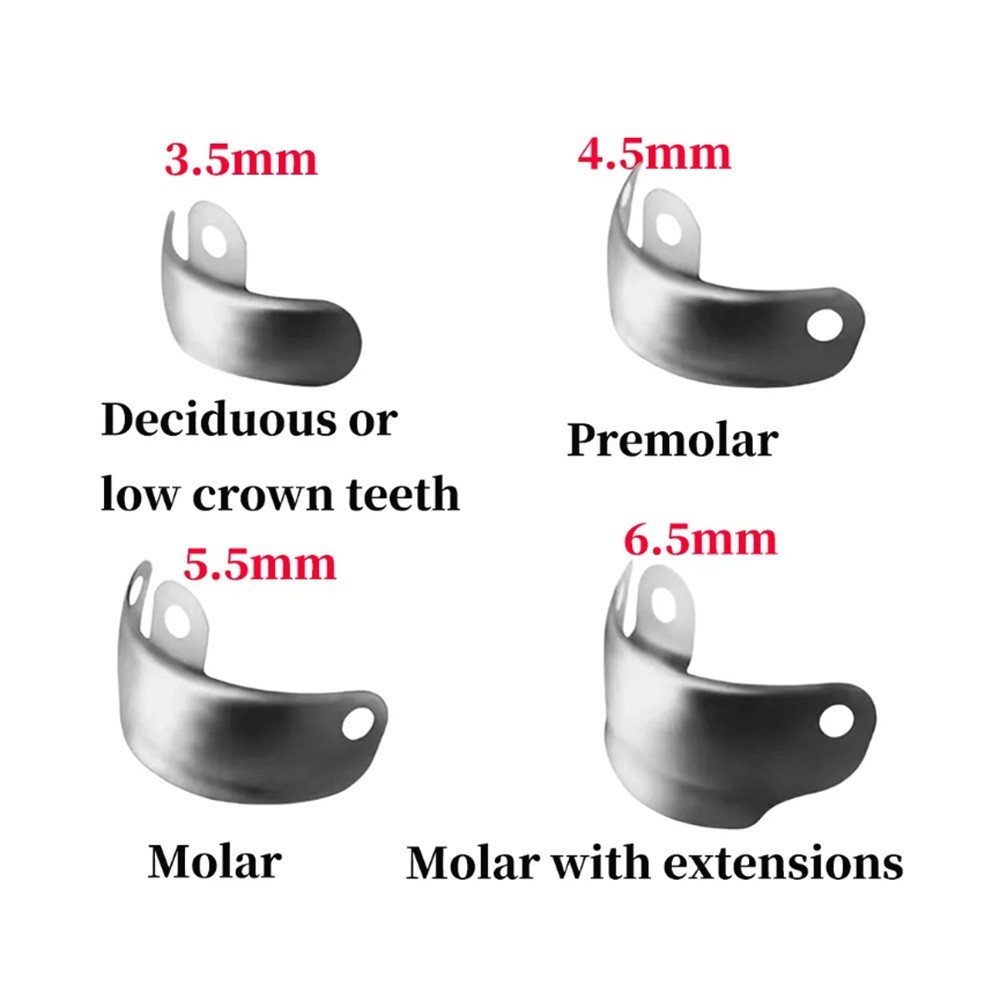 Dental Matrix Bands Ring Sectional Matrice Clamp Fit Garrison Palodent V3 System
