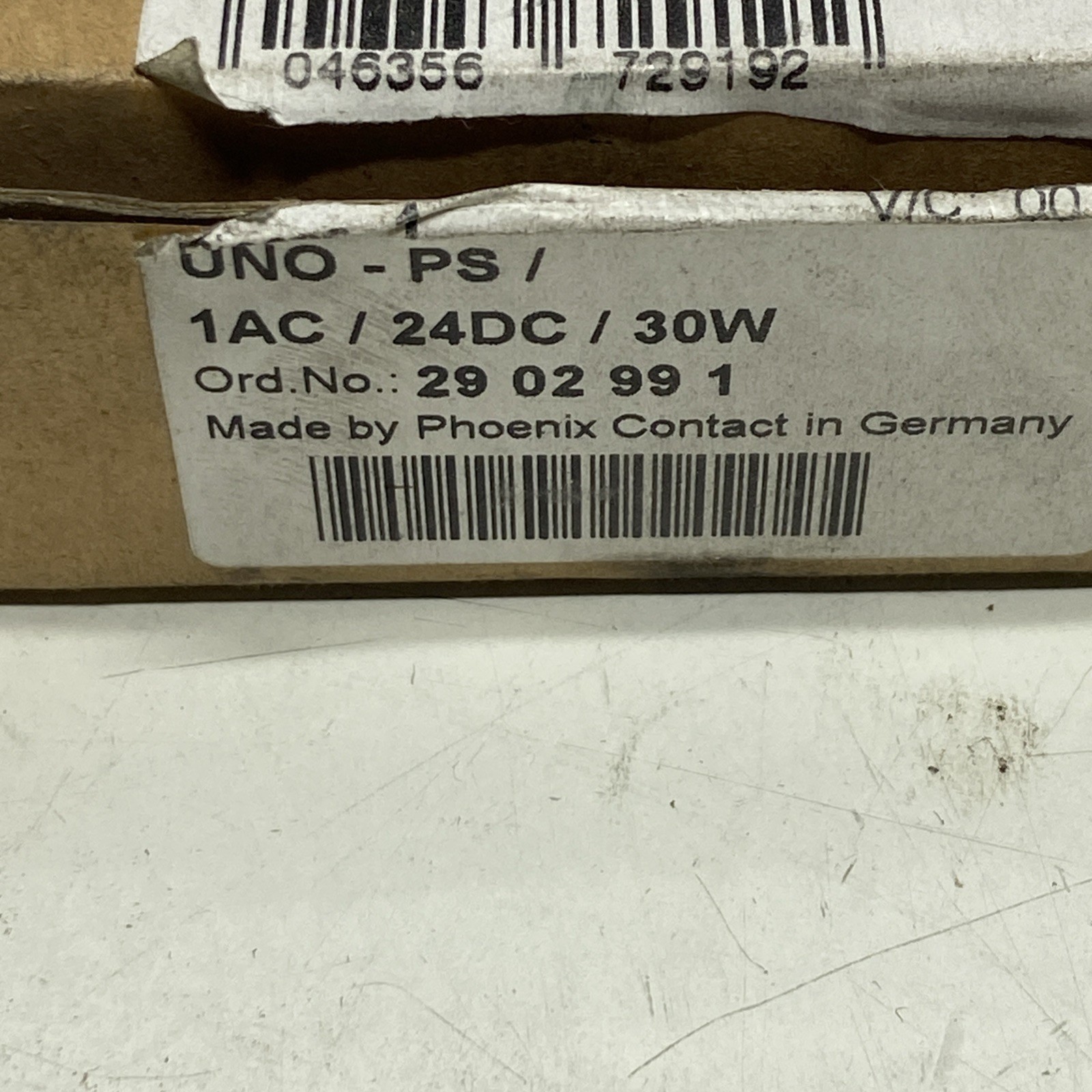 Phoenix Contact UNO-PS/1AC/24DC/30W / 2902991 Power Supply