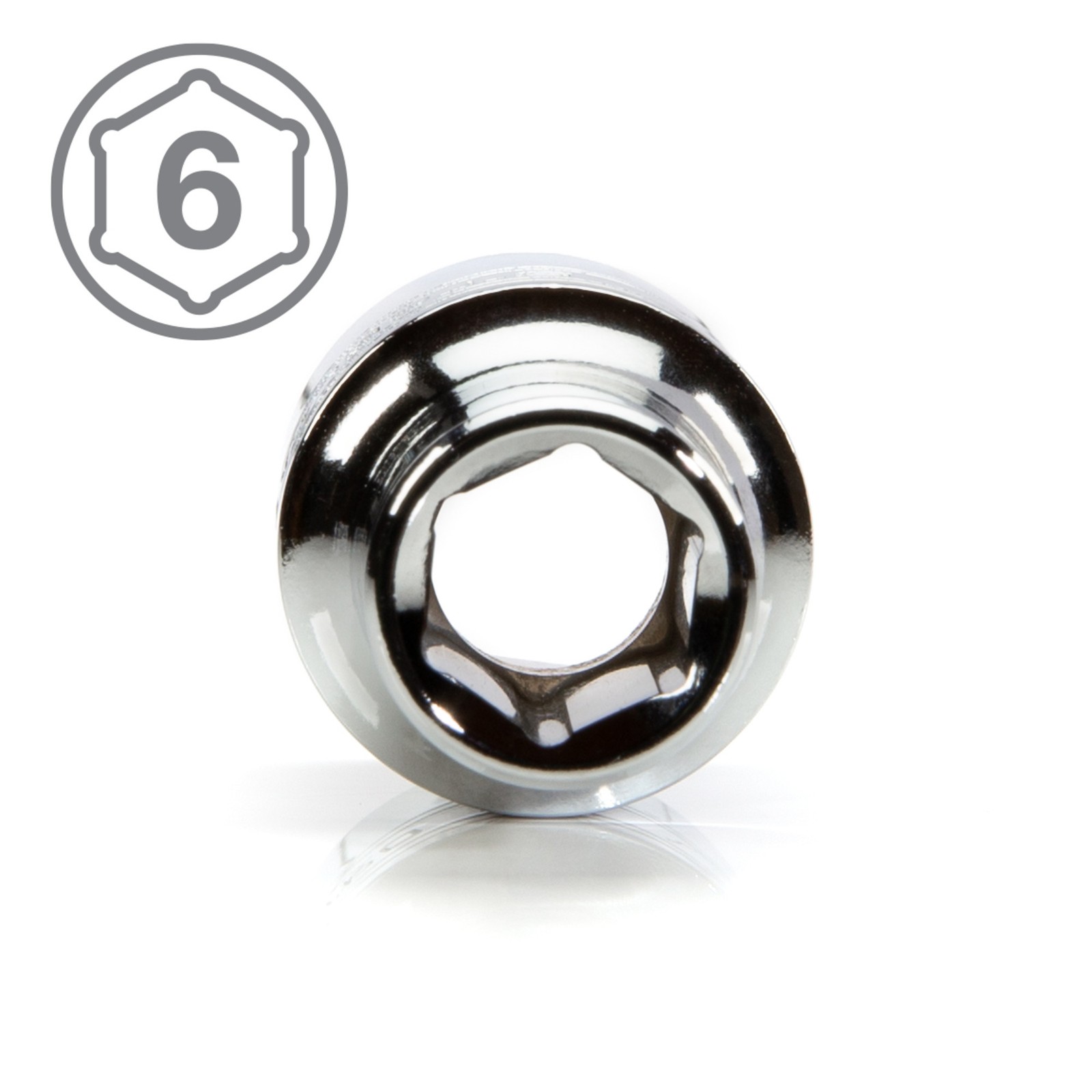 STEELMAN PRO 1/2-Inch Drive x 10mm Shallow 6-Point Metric Socket, 78307