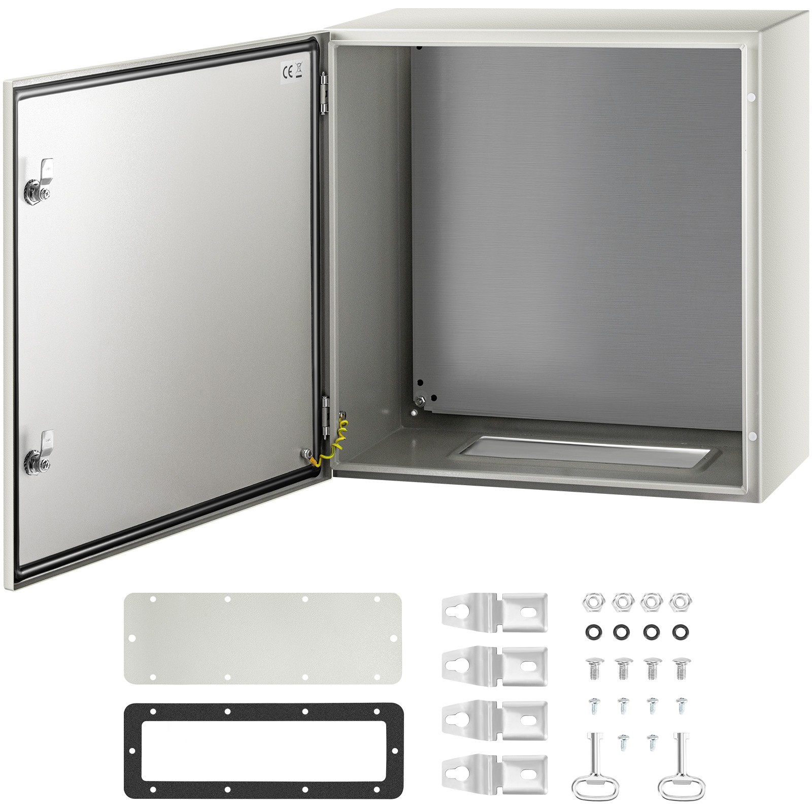 VEVOR Steel Electrical Box Electrical Enclosure Box 24x24x12» Carbon Steel IP65
