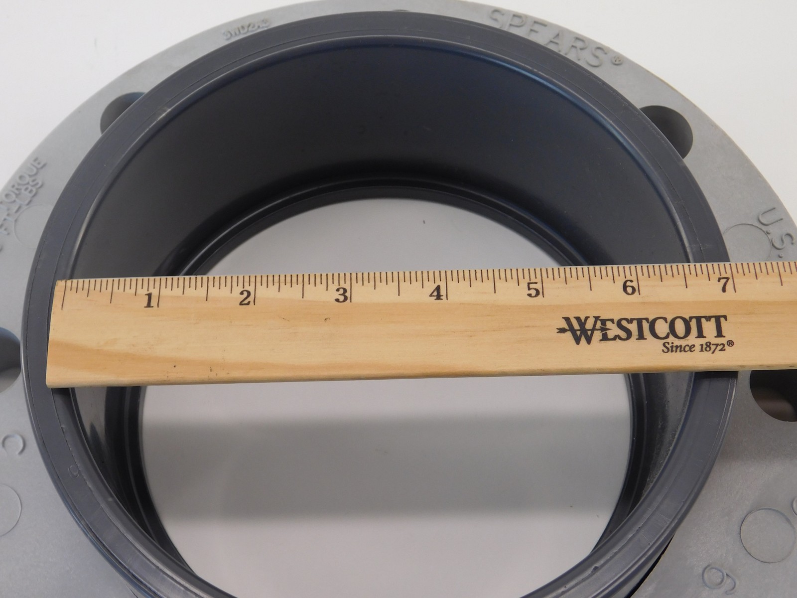 Spears 854-060 6″ Van Stone Flange Coupling Glass Filled PVC Ring Class 150 -…