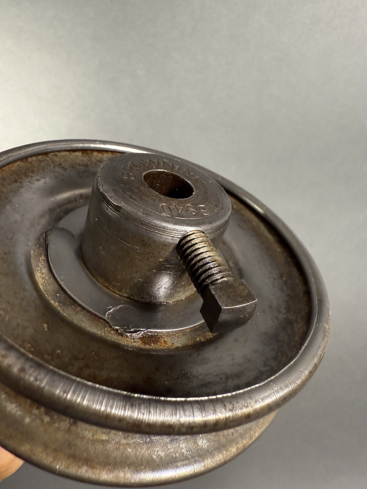 Browning BS40 pulley. Came From Vintage Delta 768 Bandsaw. 1/2” Bore.4” Diameter