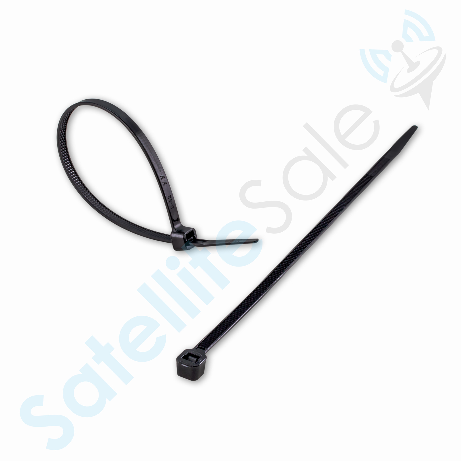 SatelliteSale Cable Wire Zip Ties Polyamide Black 7,4″, 200×4,7mm 1000pcs