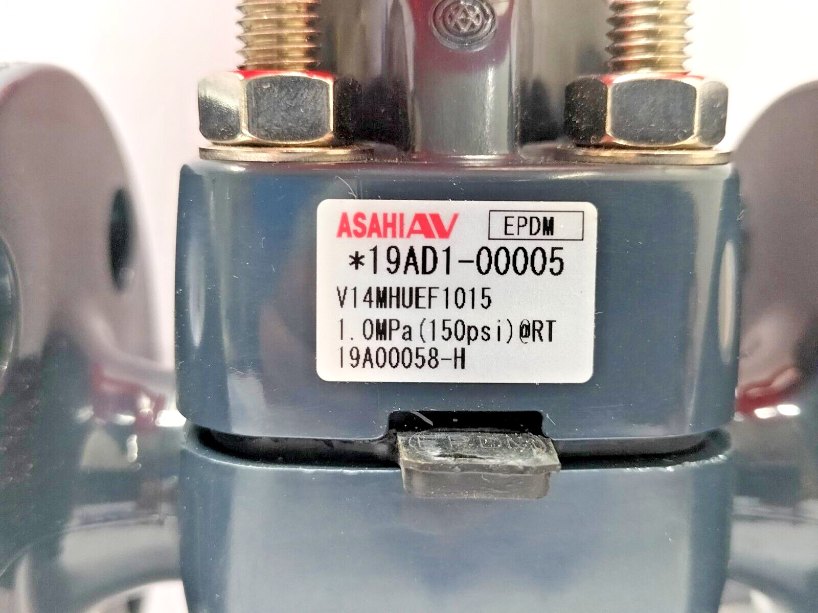 Asahiav 19AD1-00005 Diaphragm Valve 1/2” 15mm 150 PSI Type