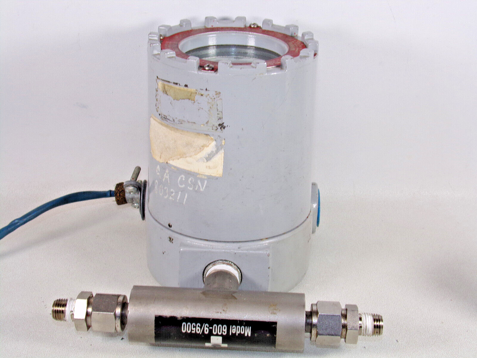Thermal Instrument Company Model 600-9/9500 Thermal Mass Flow Meter, 0-5ppm