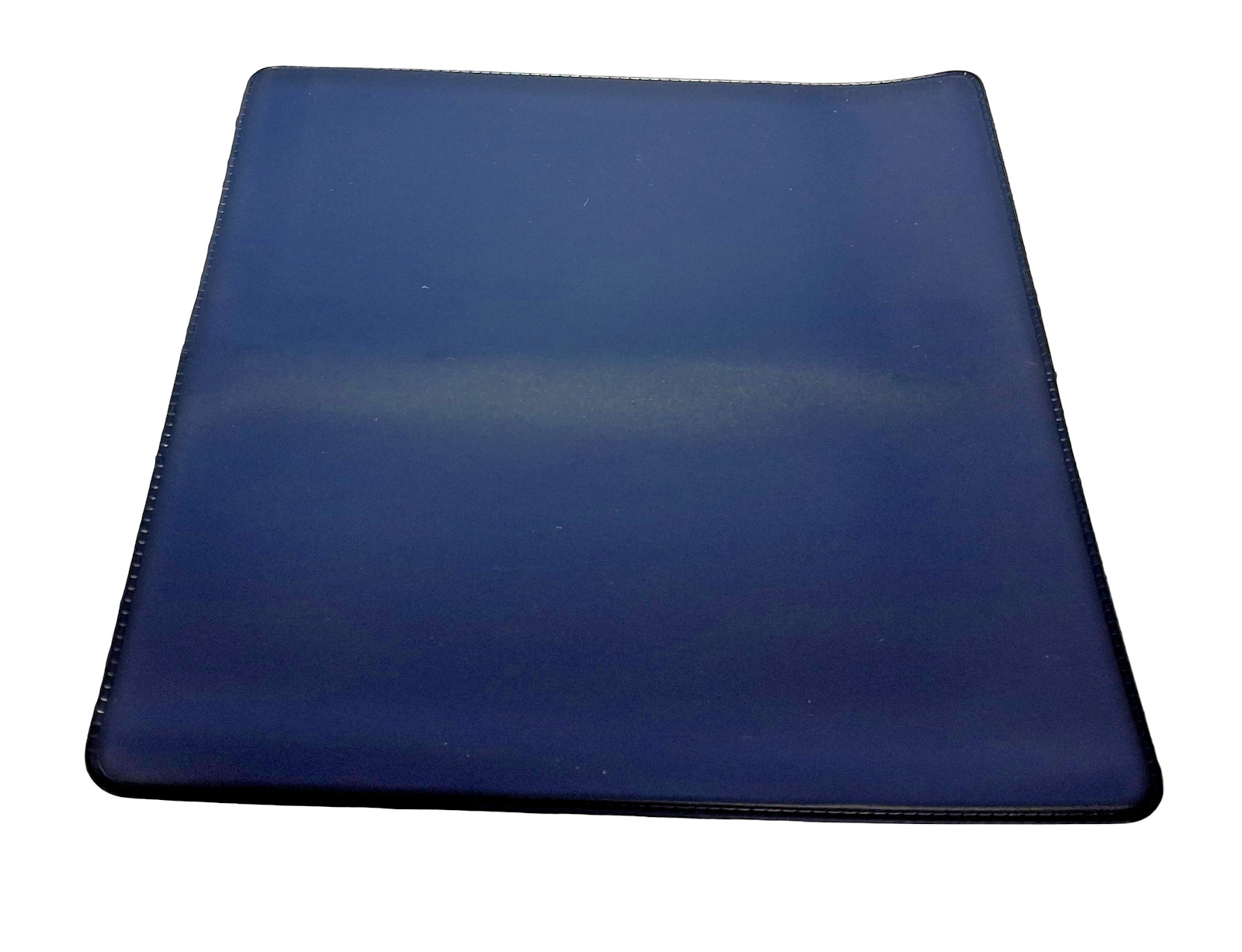 Dark Blue Vinyl Checkbook Cover Standard Top Stub 6- 1/4″ x 3-3/8″ New