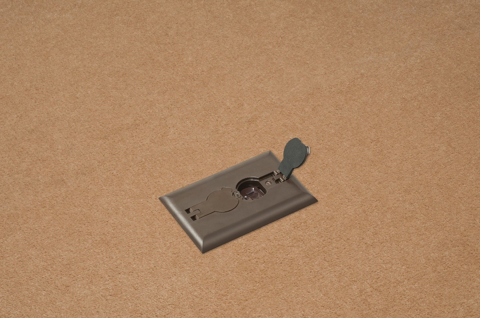 Industries Flbrf101br1 Retrofit Electrical Floor Box With Flip Lids For Existing