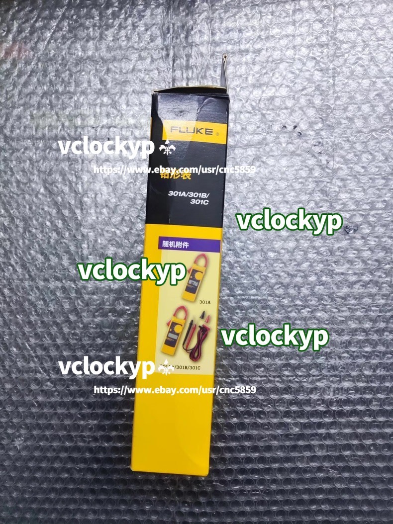 1PC New Fluke 301A/301A+ Digital AC Clamp Meter Handheld Voltage Current Tester