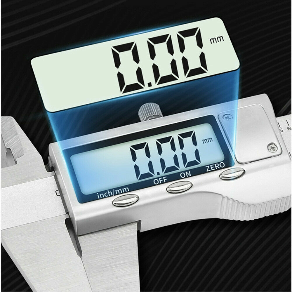 150mm 6″ Digital Caliper Vernier Micrometer Electronic Measuring Ruler