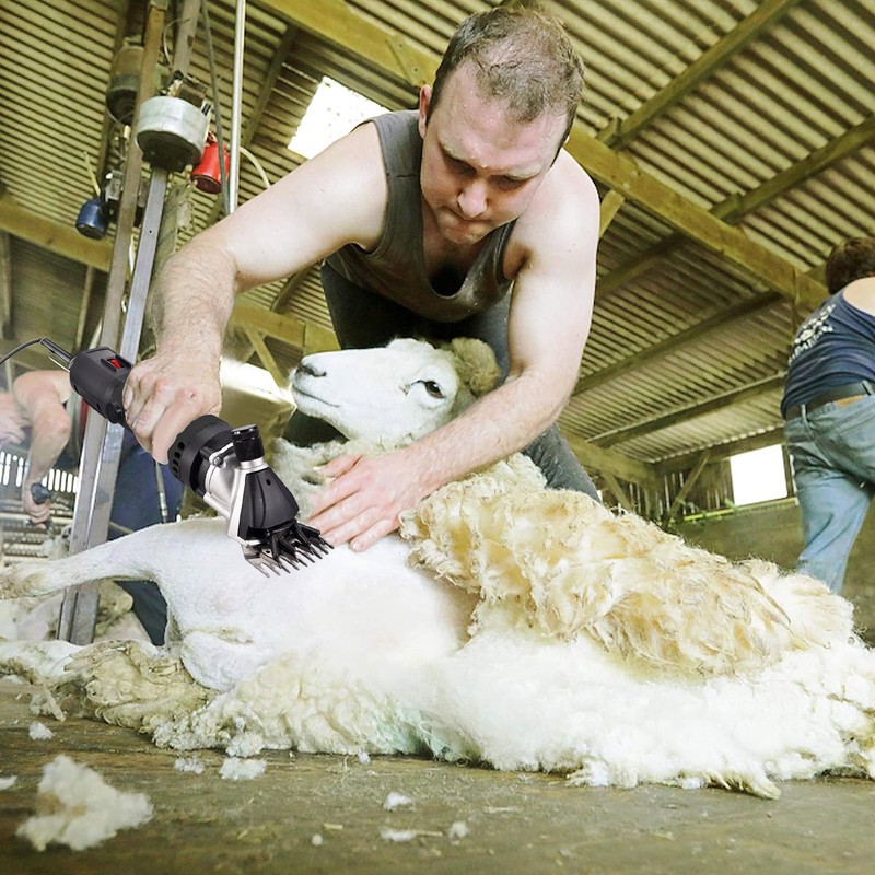 550W Electric Sheep Shearing Goat Clippers Shears tools Grooming For Animal