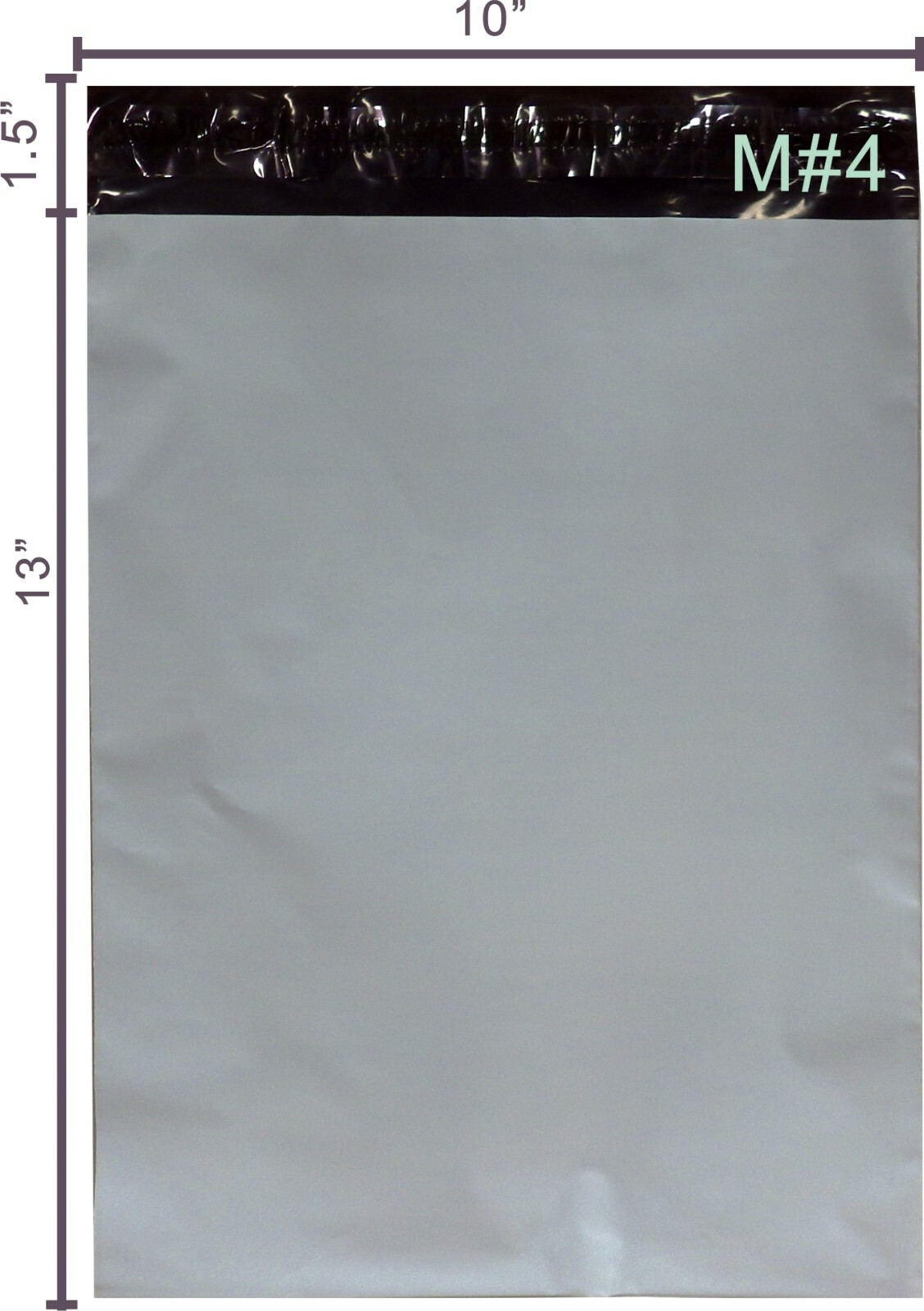 Yens® 500#M4 WHITE POLY MAILERS ENVELOPES Self Sealing BAGS 10×13