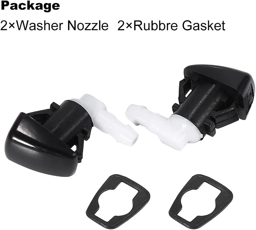 Windshield Washer Nozzles, Replacement For Dodge Durango 2011-2021, R