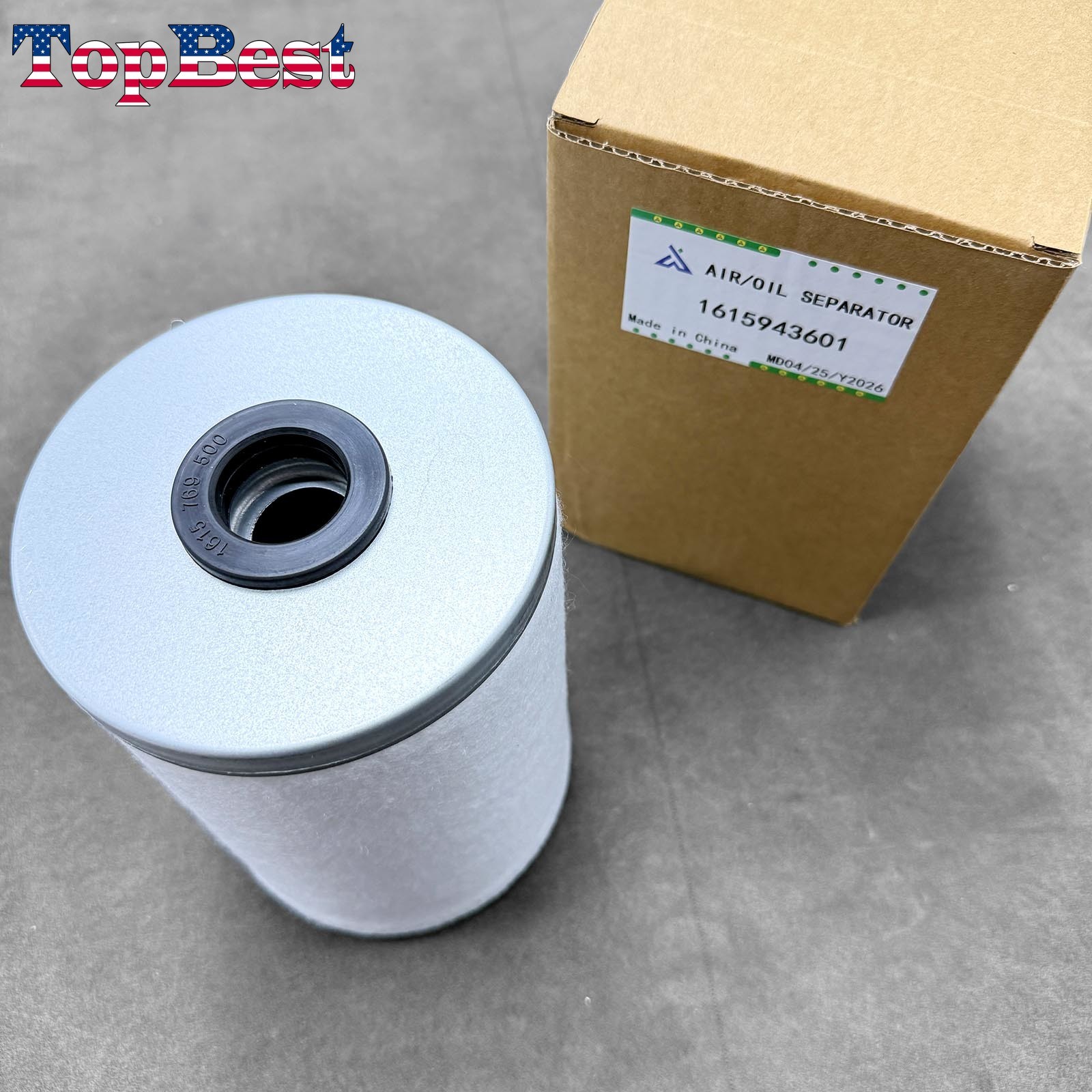 Brand New 1615-9436-01 Air/Oil Separator Compatible for Atlas Copco 1615-9436-00