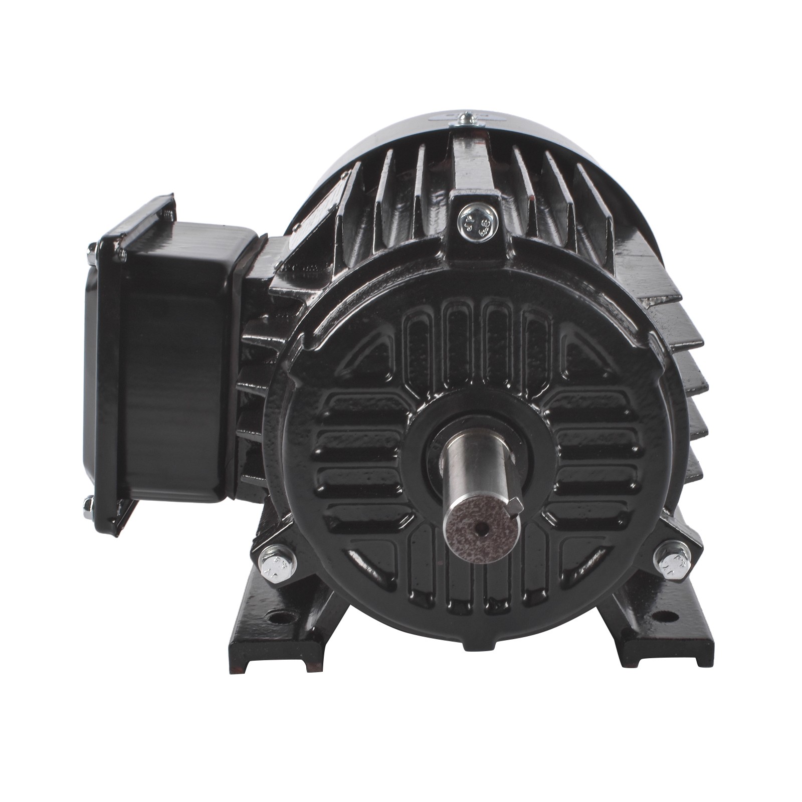 PEWWE118143T Black Industrial Compressor Motor Replacement for TEFC IP55 1800RPM