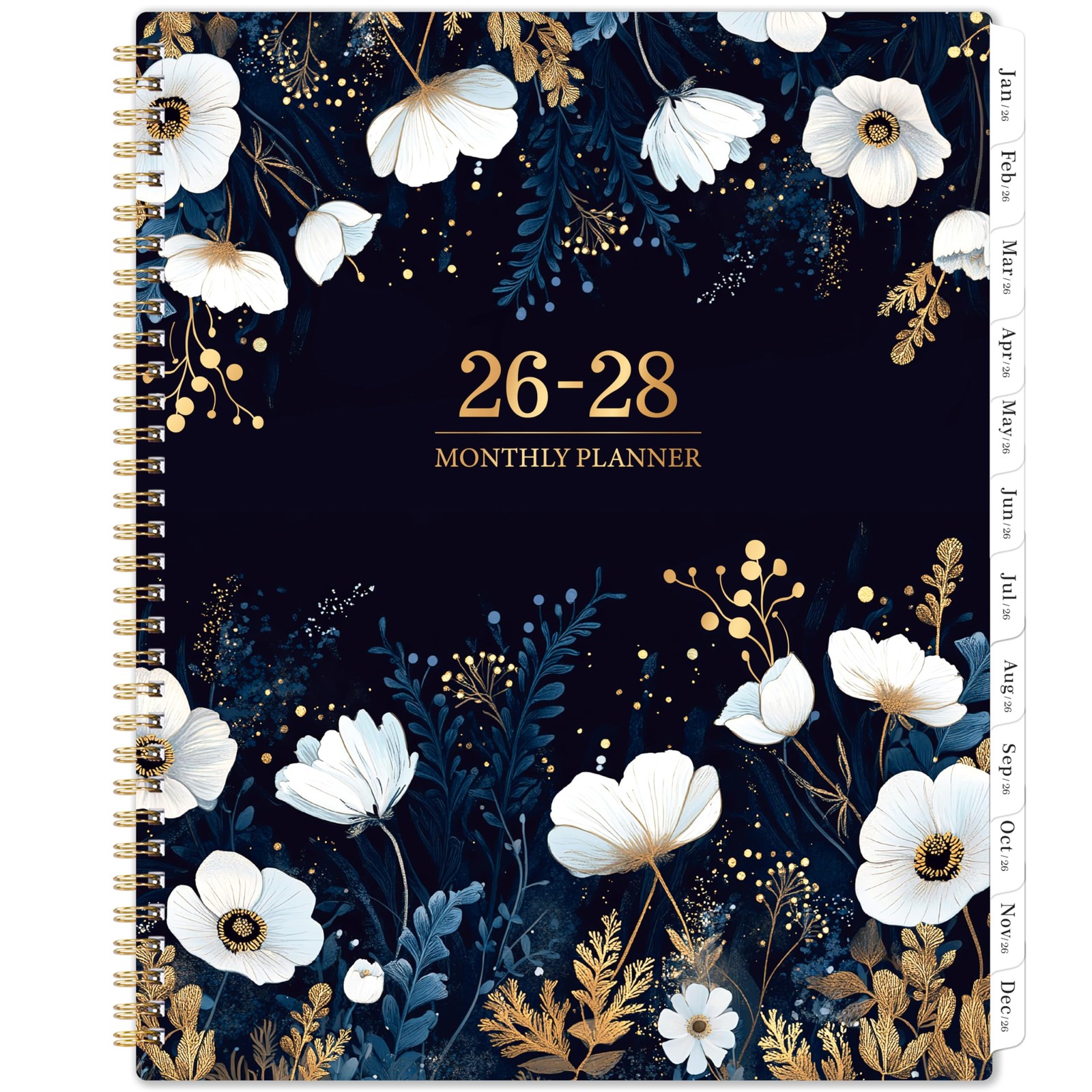 2026-2028 Monthly Planner/Calendar – January 2026 – December 2028, 9” × 11”, …