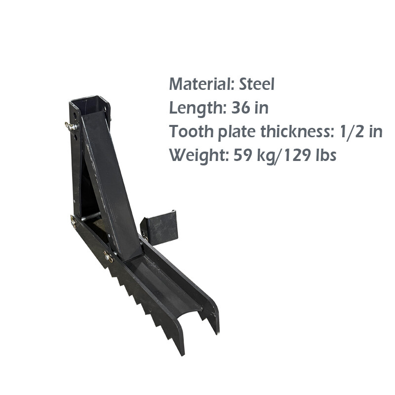 Landhonor Backhoe Thumb 32/36in Steel Plate Excavator Tractor Universal ClawWeld