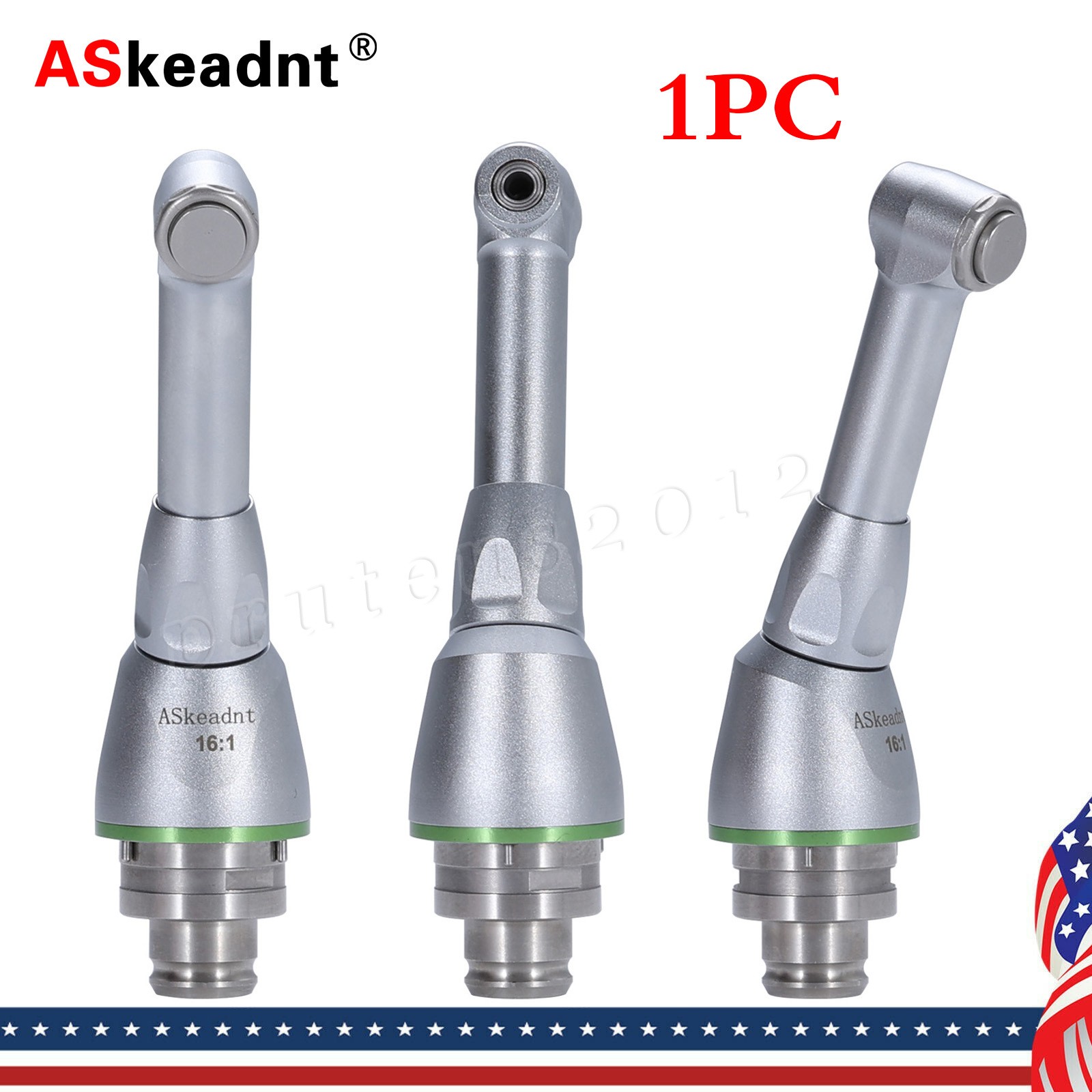 Dental 16:1 Reduction Contra Angle Head For Endo Motor Handpiece